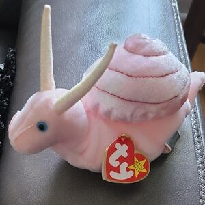 Ty Beanie Babies - Swirly the Snail Plush Toy - (0008421042494)